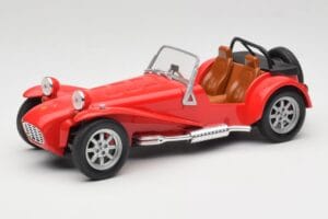 Caterham Super Seven Series 3 Rouge Anson 1:18 30317-W Métal Moulé