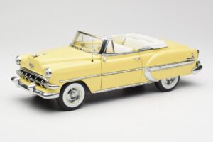 Chevrolet Bel Air Cabriolet Jaune Sun Star 1:18 1712 Métal Moulé