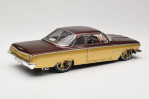 Chevrolet Bel Air Or & Marron Maisto 1:18 31064 Métal Moulé — image 3 sur 8