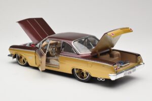 Chevrolet Bel Air Or & Marron Maisto 1:18 31064 Métal Moulé — image 5 sur 8