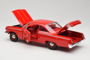 Chevrolet Bel Air Rouge Maisto 1:18 31641 Métal Moulé — image 5 sur 8