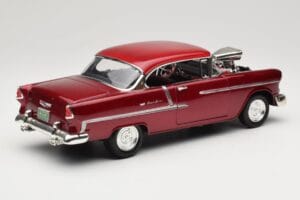 Chevrolet Bel Air Rouge Motormax 1:18 73100TC-M1 Métal Moulé — image 3 sur 8