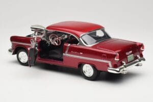 Chevrolet Bel Air Rouge Motormax 1:18 73100TC-M1 Métal Moulé — image 5 sur 8