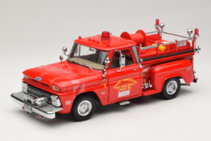 Chevrolet C-20 Fire Truck Sun Star 1:18 1383 Métal Moulé