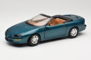 Chevrolet Camaro Z28 Cabriolet Vert American Muscle 1:18 7231D0 Métal Moulé