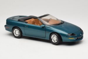 Chevrolet Camaro Z28 Cabriolet Vert American Muscle 1:18 7231D0 Métal Moulé — image 6 sur 8