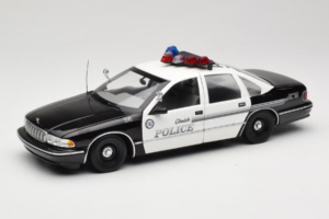 Chevrolet Caprice Glendale Police UT Models 1:18 21026 Métal Moulé