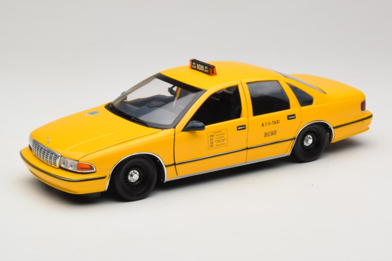 Chevrolet Caprice NYC Taxi UT Models 1:18 180142095 Métal Moulé