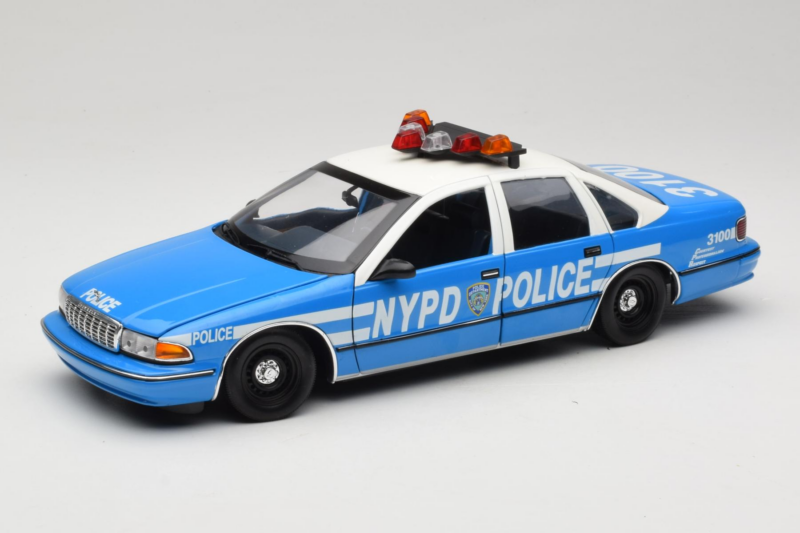 Chevrolet Caprice New York Police UT Models 1:18 180142097 Métal Moulé