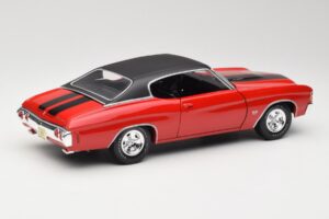 Chevrolet Chevelle SS 454 Rouge Maisto 1:18 531892 Métal Moulé — image 3 sur 8