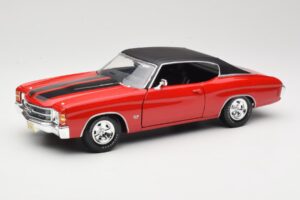 Chevrolet Chevelle SS 454 Rouge Maisto 1:18 531892 Métal Moulé