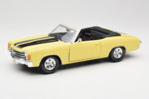 Chevrolet Chevelle SS 454 Jaune Maisto 1:18 531890 Métal Moulé