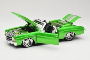 Chevrolet Chevelle SS Cabriolet Vert Maisto 1:18 31099 Métal Moulé — image 2 sur 8