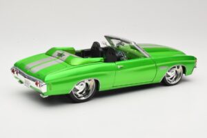 Chevrolet Chevelle SS Cabriolet Vert Maisto 1:18 31099 Métal Moulé — image 3 sur 8