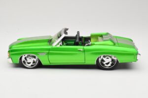 Chevrolet Chevelle SS Cabriolet Vert Maisto 1:18 31099 Métal Moulé — image 4 sur 8
