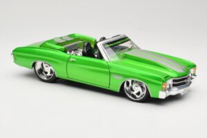 Chevrolet Chevelle SS Cabriolet Vert Maisto 1:18 31099 Métal Moulé — image 6 sur 8