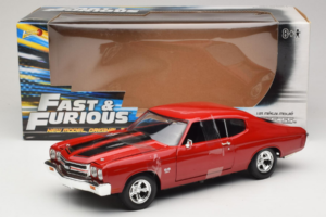 Chevrolet Chevelle SS Fast & Furious Rouge Johnny Lightning 1:18 39578 Métal Moulé — image 6 sur 6