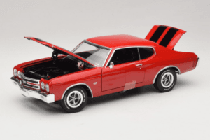 Chevrolet Chevelle SS Rouge Jack Reacher Auto World 1:18 AWSS109/06 Métal Moulé — image 2 sur 8