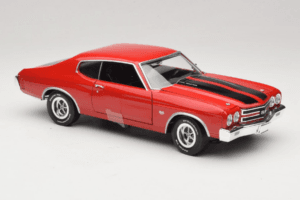 Chevrolet Chevelle SS Rouge Jack Reacher Auto World 1:18 AWSS109/06 Métal Moulé — image 6 sur 8