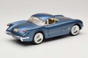 Chevrolet Corvette C1 Bleu Mira 1:18 6105 Métal Moulé — image 3 sur 8