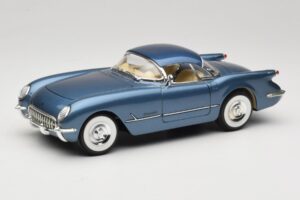 Chevrolet Corvette C1 Bleu Mira 1:18 6105 Métal Moulé