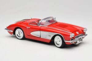 Chevrolet Corvette C1 Rouge Motormax 1:18 73100TC Métal Moulé — image 6 sur 8