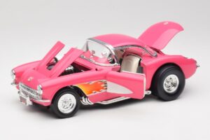 Chevrolet Corvette C1 Gasser Rose Road Legends 1:18 92019-R1 Métal Moulé — image 2 sur 8