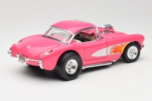 Chevrolet Corvette C1 Gasser Rose Road Legends 1:18 92019-R1 Métal Moulé — image 3 sur 8
