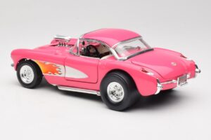 Chevrolet Corvette C1 Gasser Rose Road Legends 1:18 92019-R1 Métal Moulé — image 7 sur 8