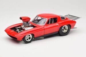 Chevrolet Corvette C3 Dragster Rouge Hot Wheels 1:18 29226 Métal Moulé