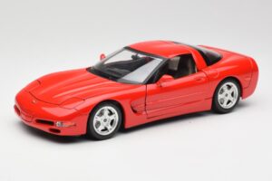 Chevrolet Corvette C5 Rouge Bburago 1:18 3066 Métal Moulé