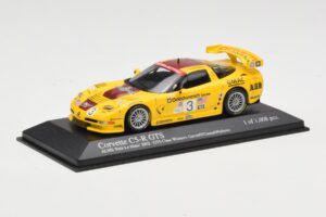 Chevrolet Corvette C5-R #3 R. Fellows / J. O'Connell / O. Gavin ALMS Petit Le Mans 2002 Minichamps 1:43 400021493 Métal Moulé — image 2 sur 4