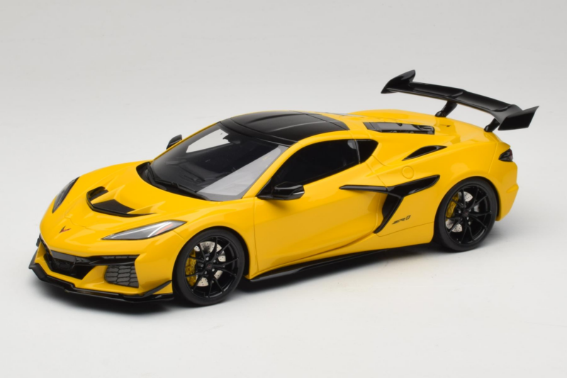 Chevrolet Corvette C8 ZR1 Jaune GT Spirit 1:18 GT528 Résine