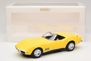 Chevrolet Corvette C3 Cabriolet Daytona Yellow Norev 1:18 189039 Métal Moulé — image 6 sur 6