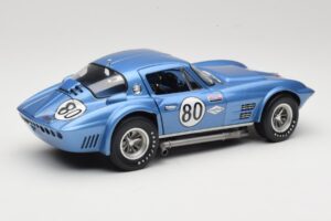 Chevrolet Corvette Grand Sport GT #80 R. Penske Chevrolet Nassau Speed Week 1963 Exoto 1:18 RLG18022 Métal Moulé — image 3 sur 8