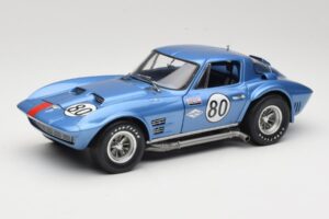 Chevrolet Corvette Grand Sport GT #80 R. Penske Chevrolet Nassau Speed Week 1963 Exoto 1:18 RLG18022 Métal Moulé