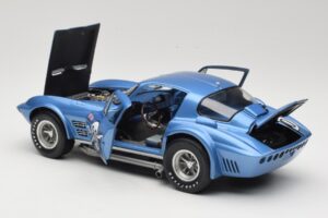 Chevrolet Corvette Grand Sport GT #80 R. Penske Chevrolet Nassau Speed Week 1963 Exoto 1:18 RLG18022 Métal Moulé — image 5 sur 8