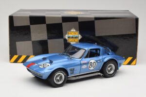 Chevrolet Corvette Grand Sport GT #80 R. Penske Chevrolet Nassau Speed Week 1963 Exoto 1:18 RLG18022 Métal Moulé — image 8 sur 8