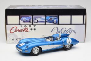 Chevrolet Corvette SS Bleu AUTOart 1:18 71051 Métal Moulé — image 8 sur 8