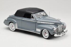 Chevrolet Deluxe Cabriolet Avec Capote Souple Gris Eagles Race 1:18 7497276 Métal Moulé — image 6 sur 8