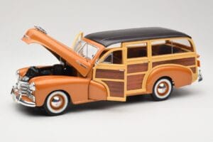 Chevrolet Fleetmaster Woody Or Maisto 1:18 56042 Métal Moulé — image 2 sur 8