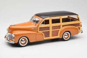 Chevrolet Fleetmaster Woody Or Maisto 1:18 56042 Métal Moulé