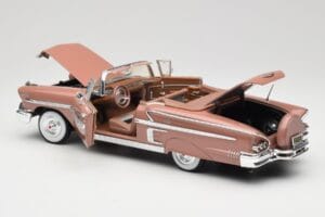 Chevrolet Impala Cabriolet Marron Motormax 1:18 73112 Métal Moulé — image 5 sur 8
