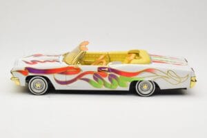 Chevrolet Impala Lowrider White Metallic Hot Wheels 1:18 27635 Métal Moulé — image 4 sur 8