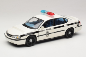 Chevrolet Impala Military Police Maisto 1:18 36611 Métal Moulé