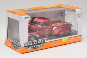 Chevrolet Pickup Bigtime Kustoms Rouge Jada 1:24 96802 Métal Moulé — image 2 sur 3