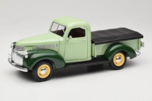Chevrolet Pickup Vert Solido 1:18 8063 Métal Moulé