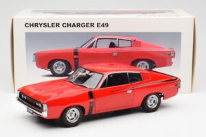 Chrysler Charger E49 Rouge AUTOart 1:18 71505 Métal Moulé — image 8 sur 8