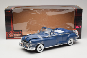 Chrysler New Yorker Bleu Signature Models 1:18 CT-68629 Métal Moulé — image 6 sur 6
