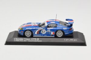 Dodge Viper GTS-R #57 Terrien / Cochet / Dayraut Le Mans 24 Hours 2001 Minichamps 1:43 400011457 Métal Moulé
